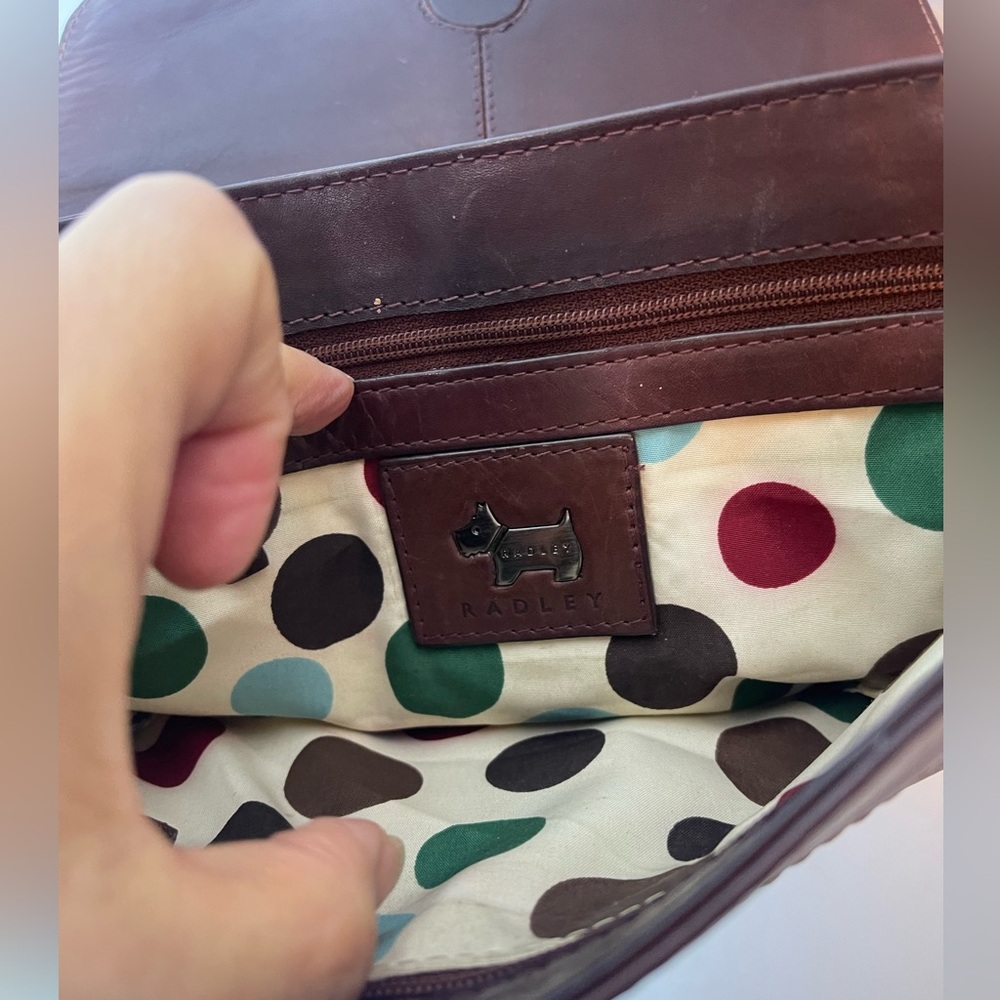 Radley london brown leather small Crossbody bags - Picture 8 of 10